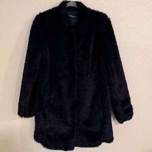 Kenneth Cole New York Blue Teddy Jacket